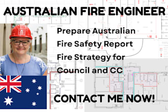 prepare australian fire safety report fire strategy for cou ncil and cc