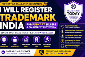 register trademark india for flipkart sellers and counterfeit protection