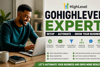 setup gohighlevel email campaign ghl sms automation go highlevel workflow expert