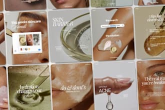 design skin healing ebook canva beauty therapy wellness PDF layout