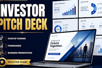 design investor pitch deck startup pitch deck fundraising presentation