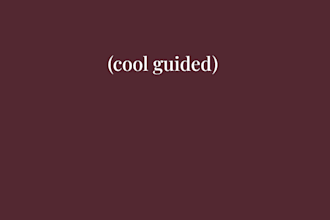 design a guided journal
