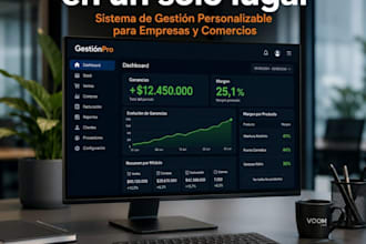 custom business management system for companies and workshops