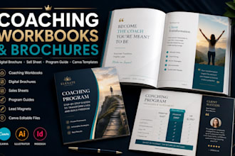 design canva editable product calalog, brochure, lookbook, sellsheet, workbook