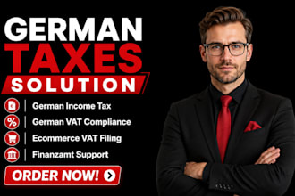 do german tax, vat filing, tax amendment for ecommerce, amazon seller via elster