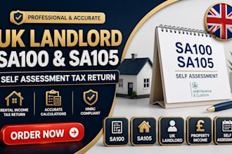 prepare your UK landlord sa100 sa105 self assessment tax return