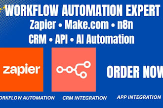 build workflow automation using zapier, make, and n8n