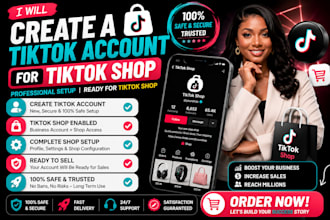 create a tiktok account for tiktok shop