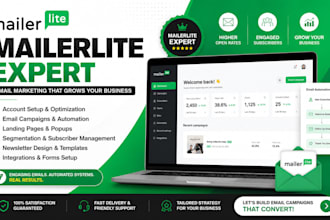 set up mailerlite email automation mailerlite campaign newsletter templates