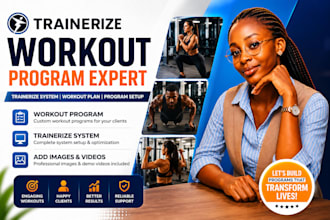 setup your trainerize workout program trainerize system trainerize workout plan