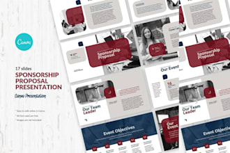 canva donor packet and fundraising campaign brochure, fundraising materials