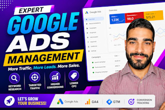 setup and manage google adwords amazon ppc campaign with ga4 ecommerce tracking