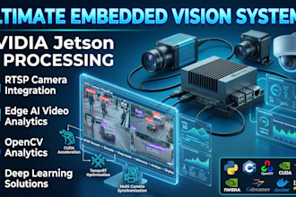 develop embedded vision, nvidia jetson and rtsp camera solutions