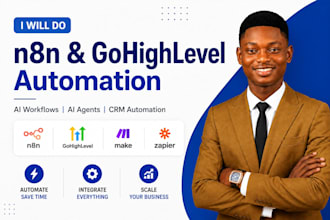 do n8n automation, gohighlevel ai workflow automation ai agents gohighlevel crm