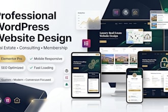design wordpress consulting and membership wordpress real estate agency websites