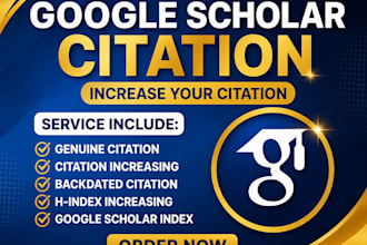 increase google scholar citation