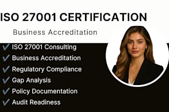 iso 27001 certification business accreditation regulatory compliance consultant