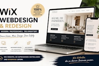 wix website design german wix website redesign wix business website design