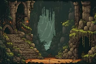 create custom pixel art game assets for your indie game or rpg