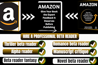 romance beta reader thriller beta reader critique novel watpadd story and sci fi