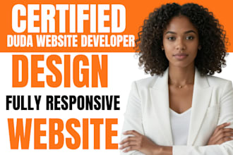 design, redesign modify websites using duda website builder