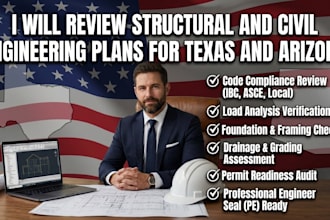 structural and civil engineering plans for texas and arizona