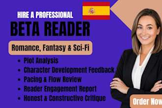 beta read your book as a book lover
