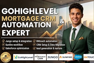 integrate surefire salesforce mortgage crm appointment booking gohighlevel