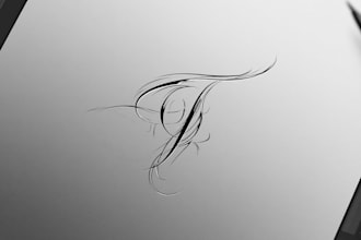 design a delicate fine line tattoo lettering