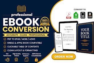 do ebook conversion, kindle book formatting, indesign into epub, adobe in design