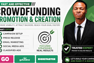 create a high converting gofundme crowdfunding campaign