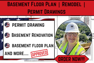 redesign your basement floor plan for remodeling and permits