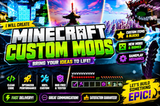 develop a custom minecraft java mod