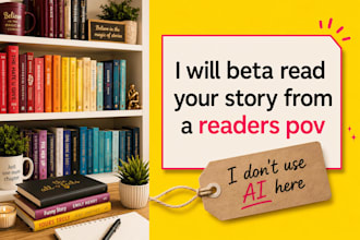 be your romance novel beta reader, fiction beta reader