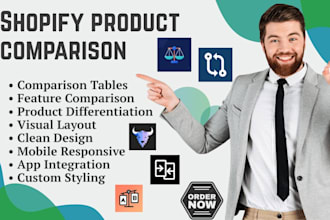 create shopify product comparison tables to boost conversions via tably omega