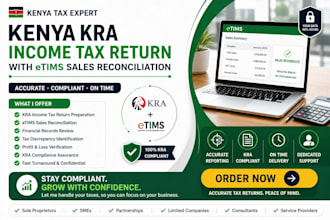 handle kenya kra income tax return with etims sales reconciliation