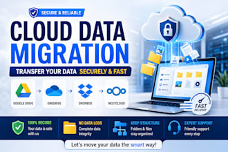 transfer google drive onedrive dropbox nextcloud data securely and fast
