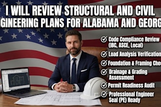 review civil and structural engineering plans for alabama and georgia