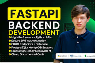 build a secure backend API using fastapi