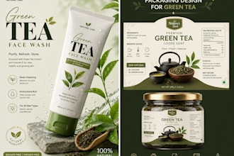 design a professional cosmetic catalog canva adobe skincare brand brochure pdf