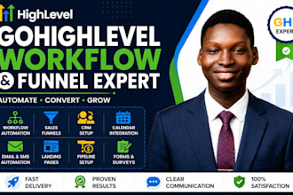 setup gohighlevel CRM funnels marketing automation