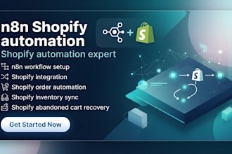 automate shopify workflows with n8n to save time and boost sales