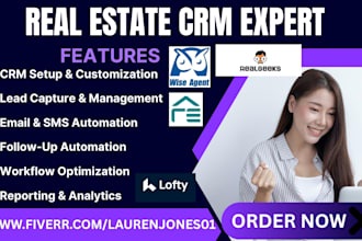 setup wise agent lofty resimpli real geeks zapier crm re followupboss boomtown