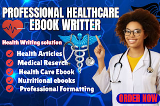 write medical ebook ,patience ebook ,healthcare workbook wellness ebooks