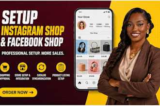 set up tiktok shop setup facebook shop, instagram shop, shopify dropshipping