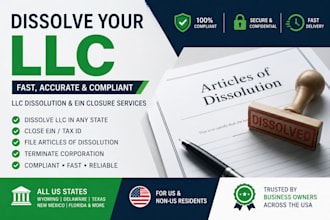 file llc amendment llc reinstatement llc dissolution and ein closure