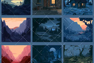 do amazing background art