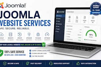 backup, migrate, update, upgrade, fix bugs, optimize your joomla website safely
