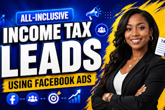 generate qualified income tax leads for tax preparers, cpas, income tax website
