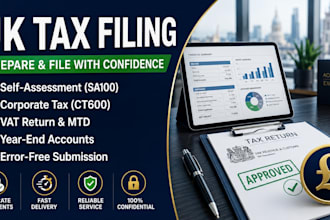 prepare and file your UK self assessment tax return